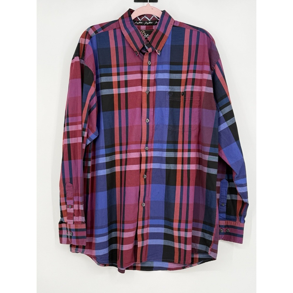 Wrangler Men's George Straight Long Sleeve Button Down XL